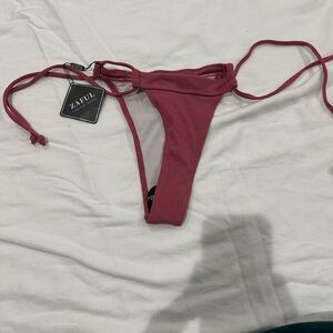 Zaful Red Bikini Bottom